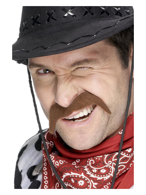 Cowboy Tash, Brown Dress Loud