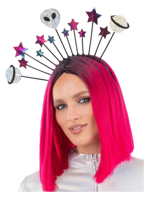 Space Headband Dress Loud