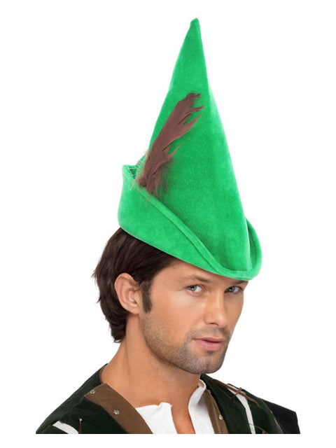 Robin Hood Hat, Green Dress Loud