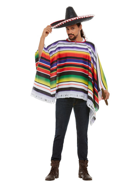 Poncho, Multi-Coloured Dress Loud