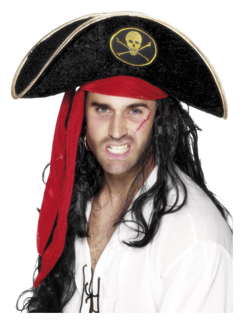 Pirate Hat, Black Dress Loud