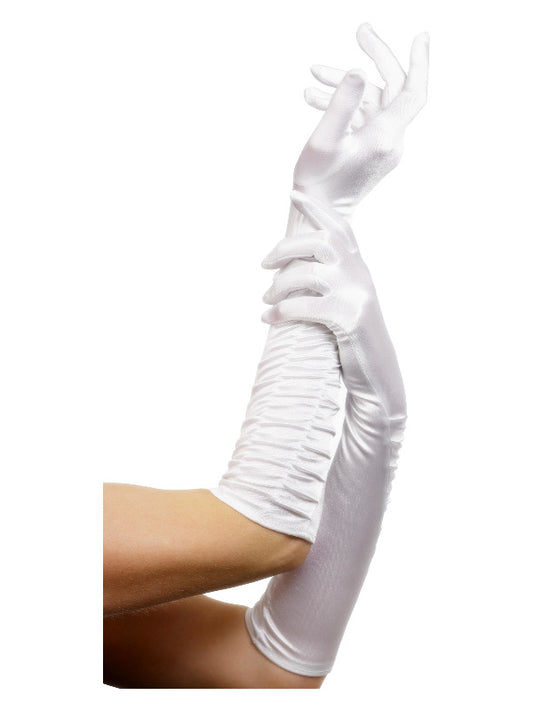 Temptress Gloves, White