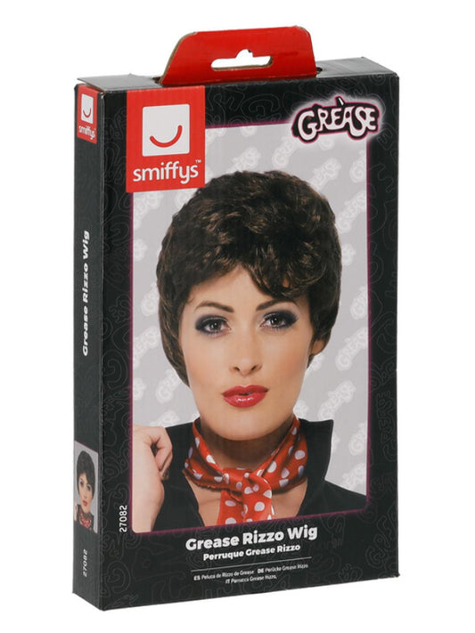 Grease Rizzo Wig, Brown