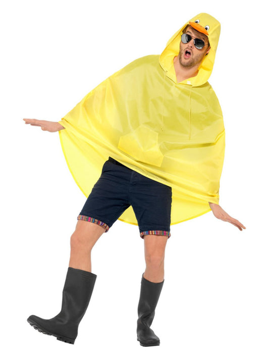 Duck Party Poncho, Yellow