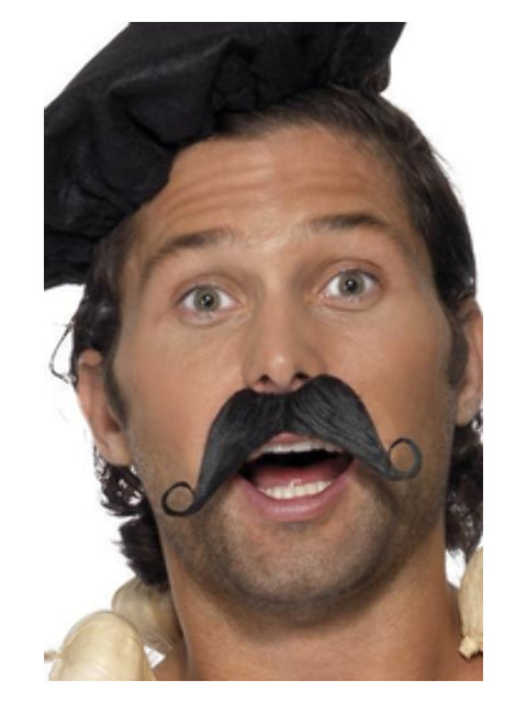 Frenchman Moustache, Black Dress Loud