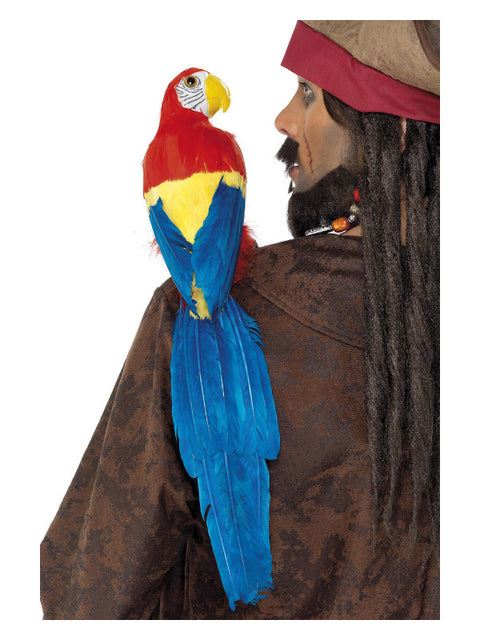 Parrot 50cm / 20in, Multi-Coloured Dress Loud