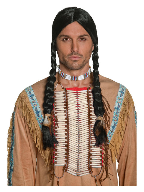 Native American Inspired Breastplate, Cream Dress Loud