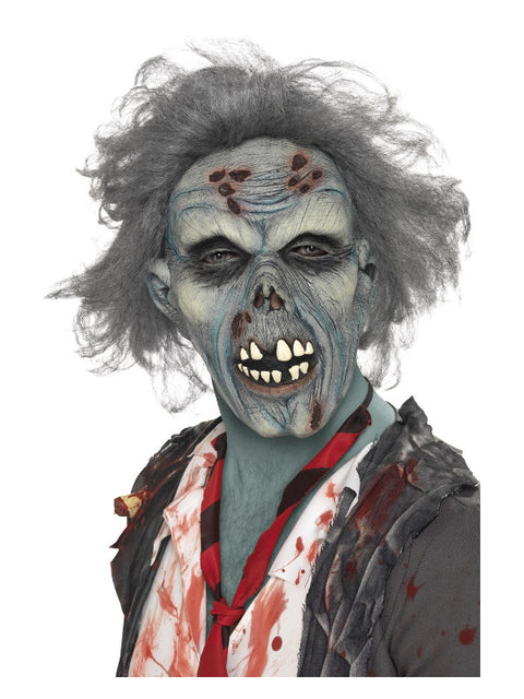 Decaying Zombie Mask, Grey Dress Loud