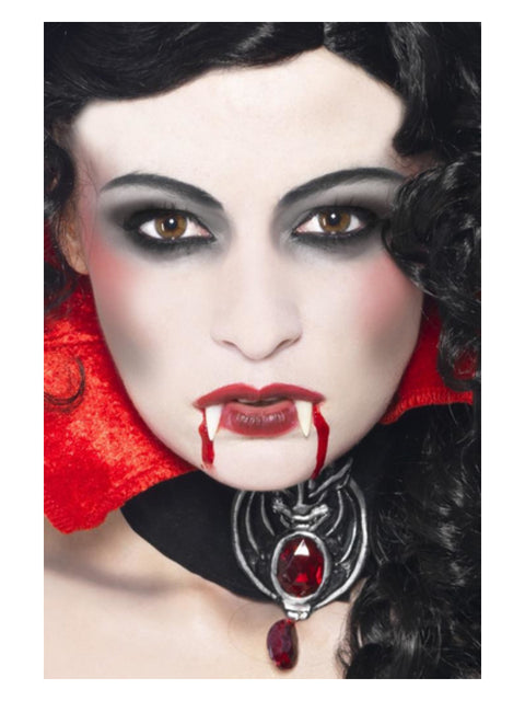 Smiffys Make-Up FX, Vampire Kit, White & Red Dress Loud
