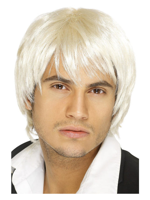 Boy Band Wig, Blonde Dress Loud
