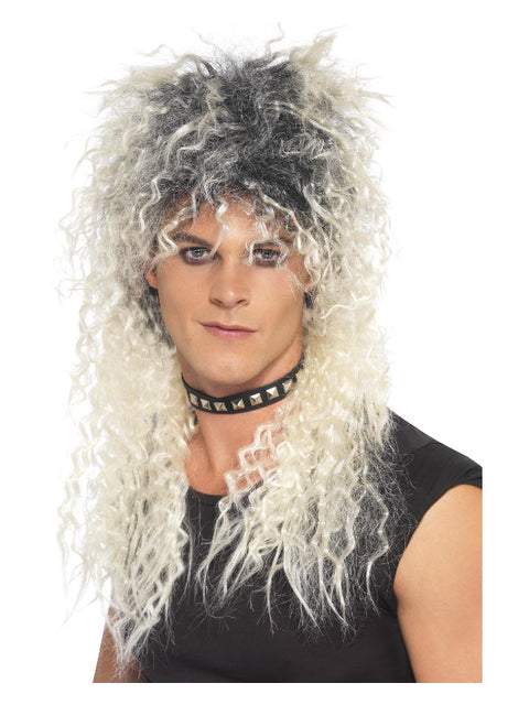 Hard Rocker Wig, Blonde Dress Loud