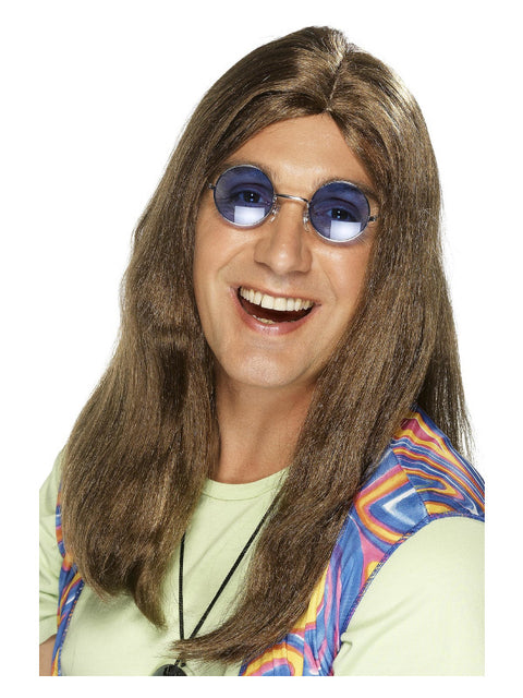 Neil Hippy Wig, Brown Dress Loud