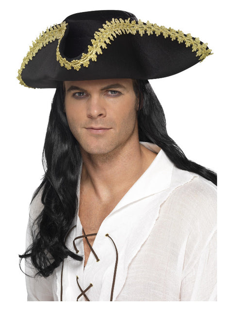 Pirate Hat, Black Dress Loud