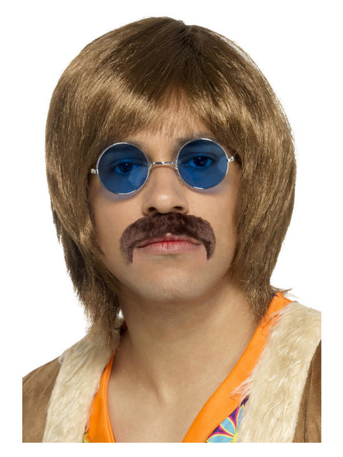 60s Hippie Kit, Brown Dress Loud
