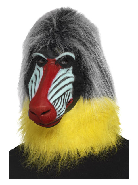 Baboon Mask, Grey Dress Loud