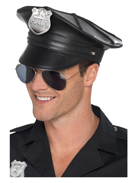 Deluxe Police Hat, Black Dress Loud