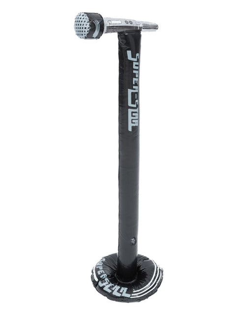 Inflatable Microphone on Stand Dress Loud