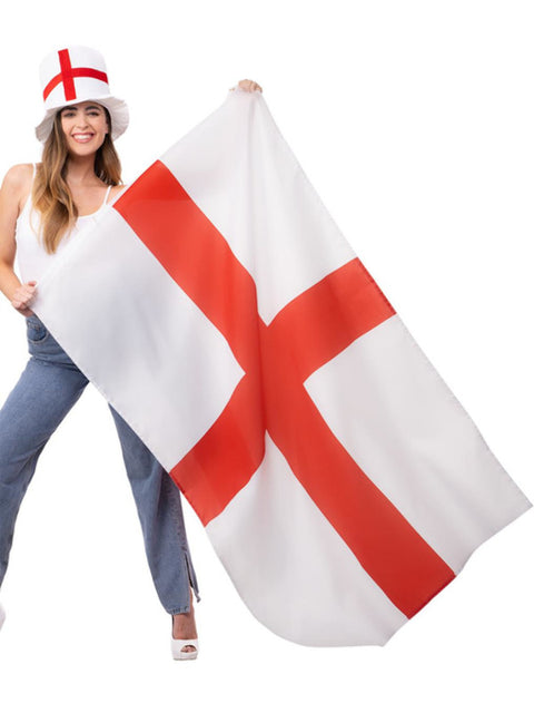 England Flag, 5ft X 3Ft Dress Loud