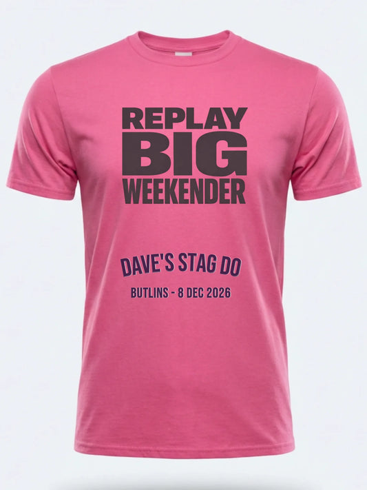 Gildan 64000 Mockup pink front