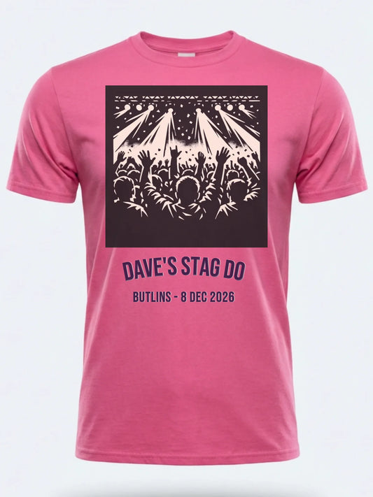 Gildan 64000 Mockup pink front