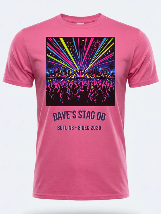 Gildan 64000 Mockup pink front