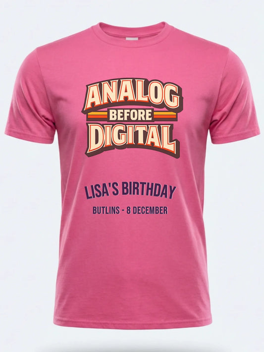 Gildan 64000 Mockup pink front