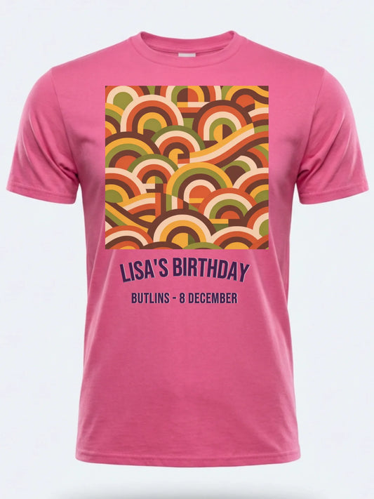 Gildan 64000 Mockup pink front