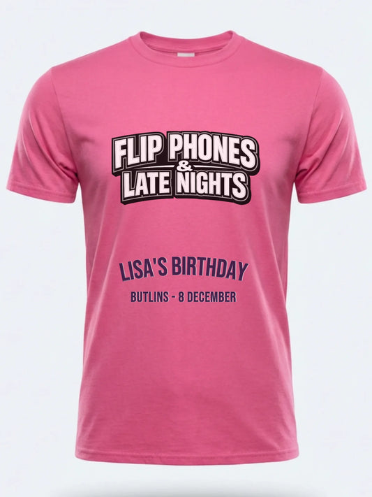 Gildan 64000 Mockup pink front