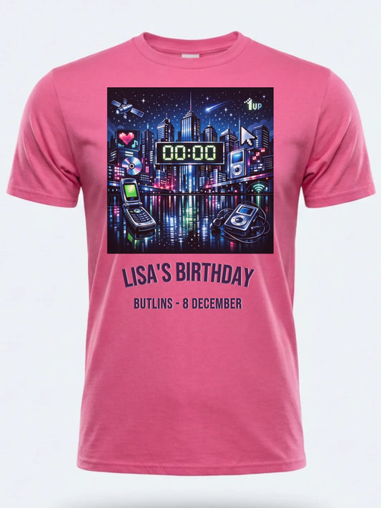 Gildan 64000 Mockup pink front