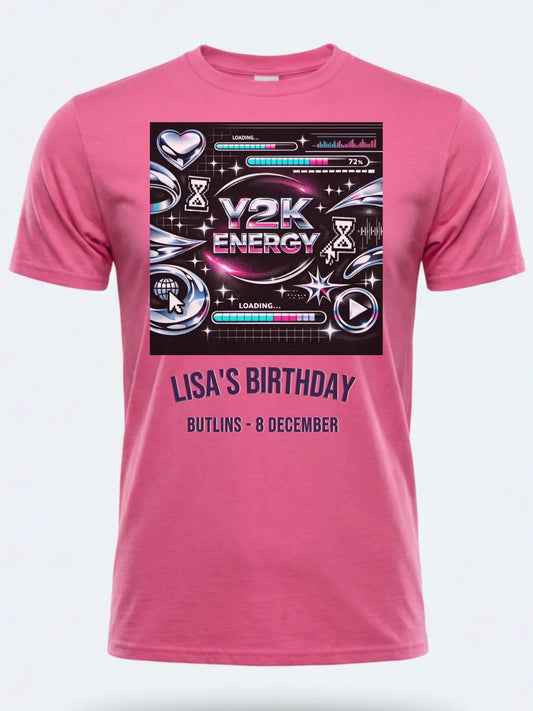 Gildan 64000 Mockup pink front