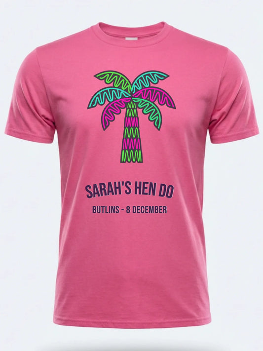 Gildan 64000 Mockup pink front