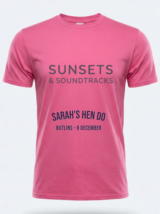 Gildan 64000 Mockup pink front