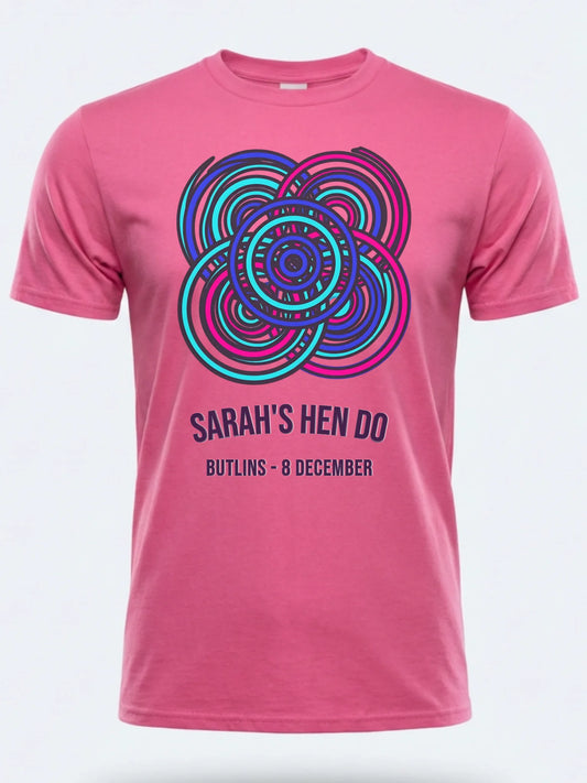 Gildan 64000 Mockup pink front