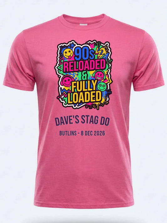 Gildan 64000 Mockup pink front