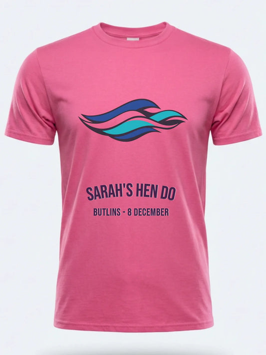 Gildan 64000 Mockup pink front