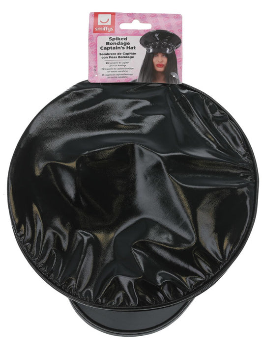 Spiked Bondage Captains Hat