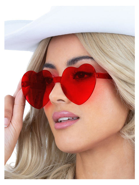Red Heart Specs Dress Loud