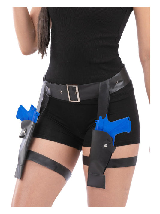 Thigh Holster Belt & X2 Guns