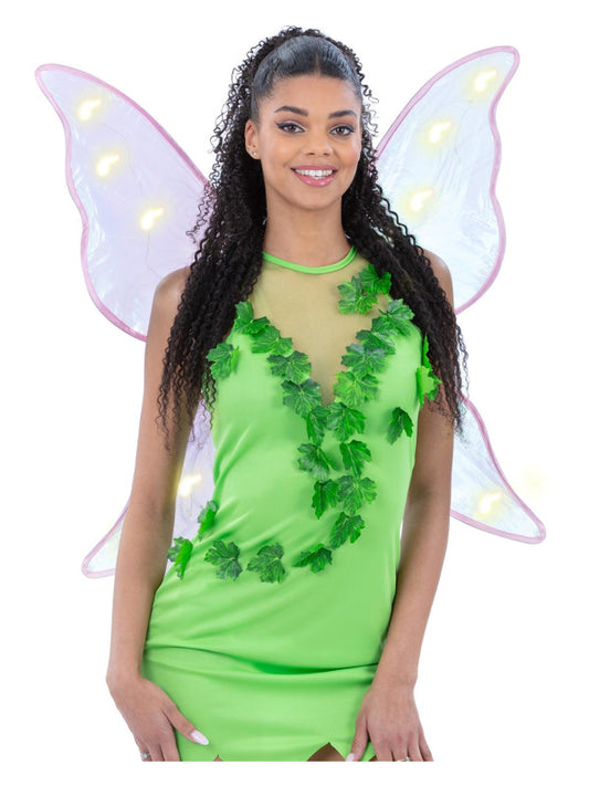 LED Iridescent Light Up Fairy Wings