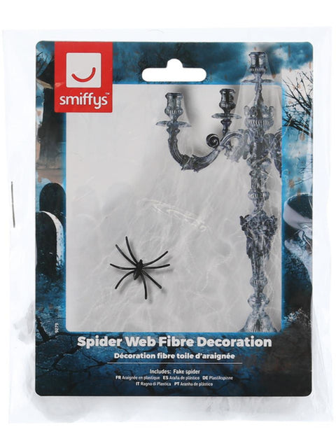 Small Spider Web Decoration Dress Loud