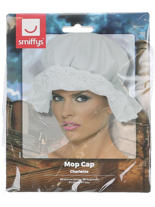 Mop Cap, White