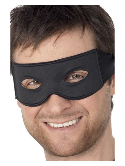 Bandit Eyemask and Tie Scarf, Black Dress Loud