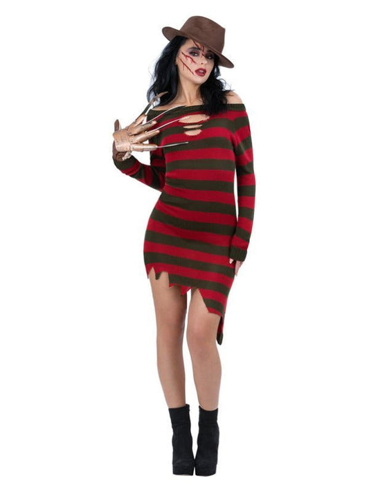 A Nightmare On Elm Street, Freddy Krueger Costume - Adult Weekender