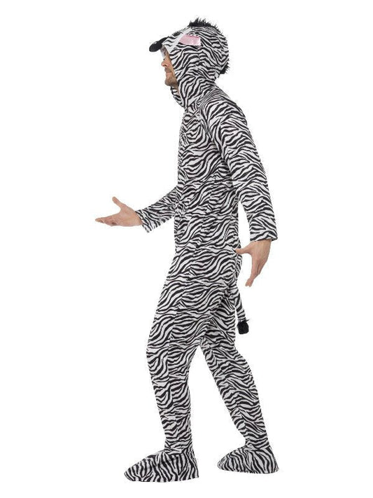Zebra Costume, Black & White - Adult Weekender