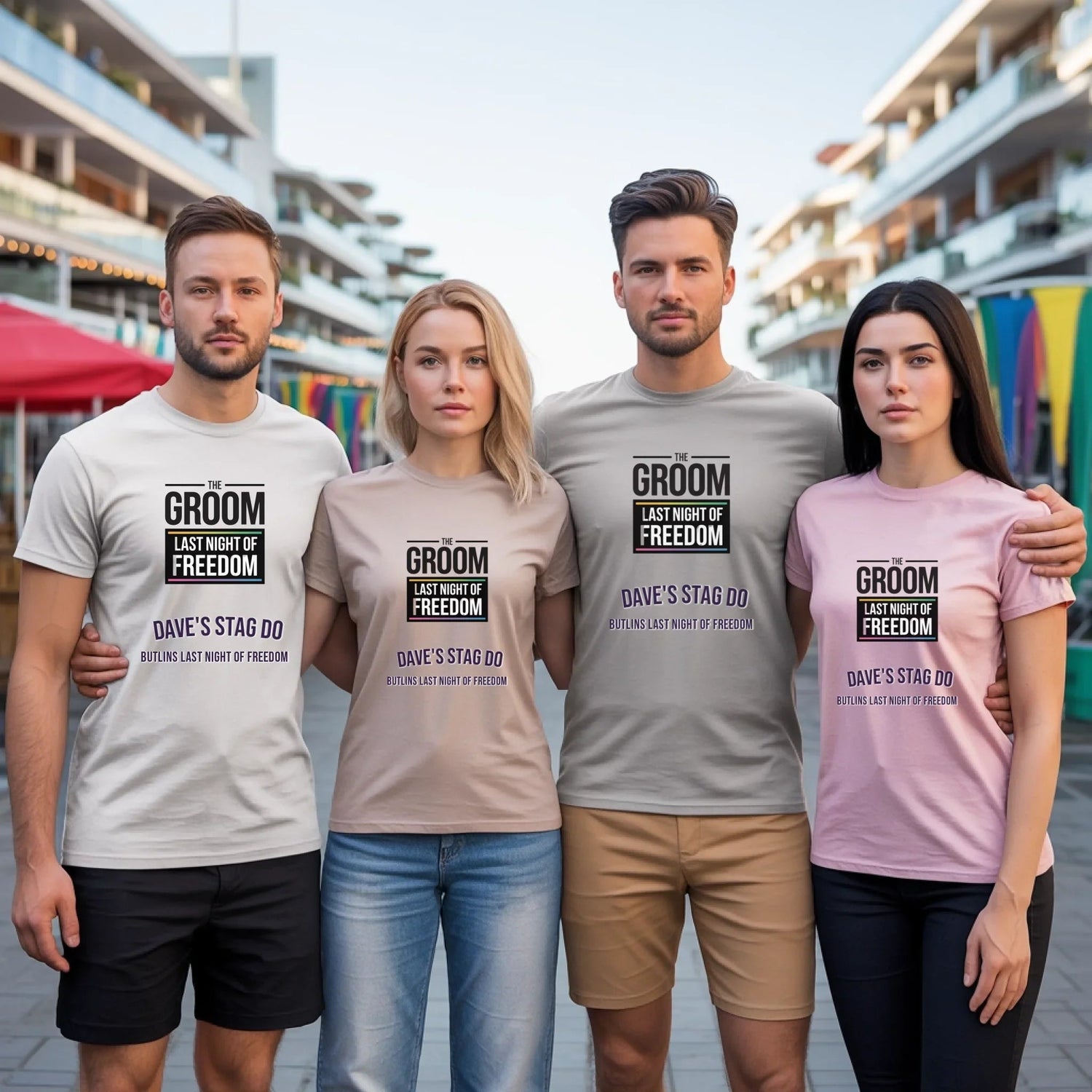 All Personalised Apparel: Custom Group Outfits - Adult Weekender