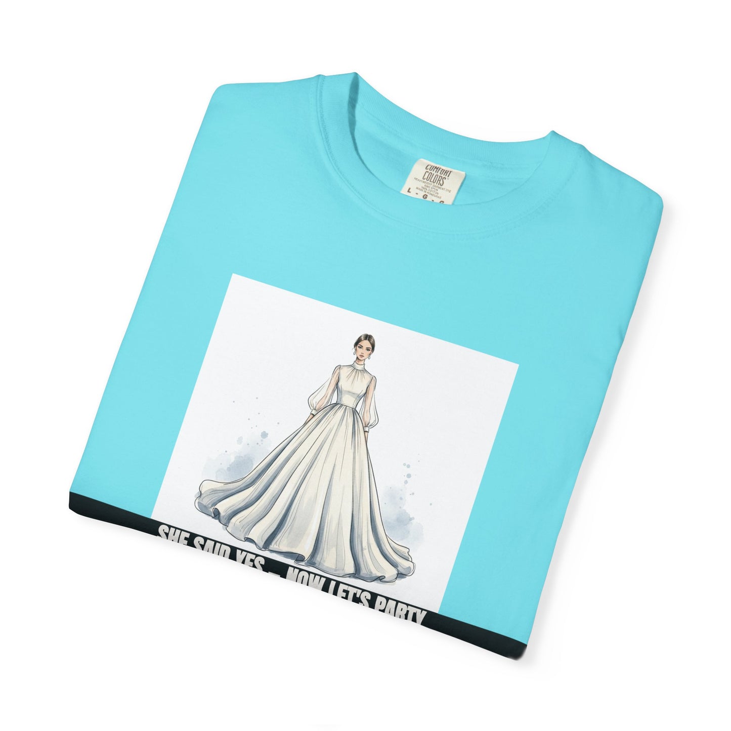 She Said Yes Now Lets Party Bachelorette Bride Squad Tee
