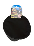 Police Panda Cap, Black Dress Loud