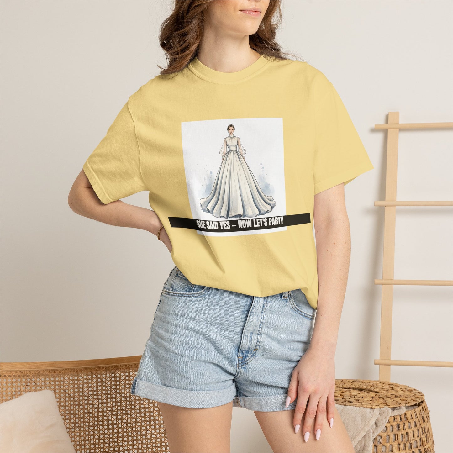 She Said Yes Now Lets Party Bachelorette Bride Squad Tee