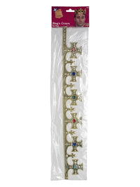 Jewelled King's Crown, Gold Dress Loud