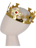 Jewelled King's Crown, Gold Dress Loud